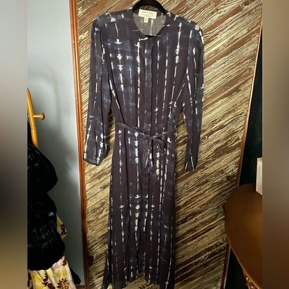 Cloth & Stone Bita Tye Dye Shirtdress - Picture 4 of 9